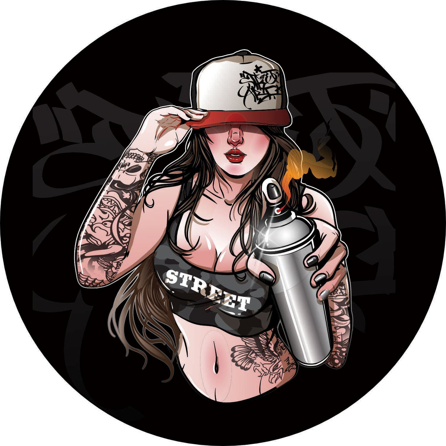 169 - Wall clock - Pin Up