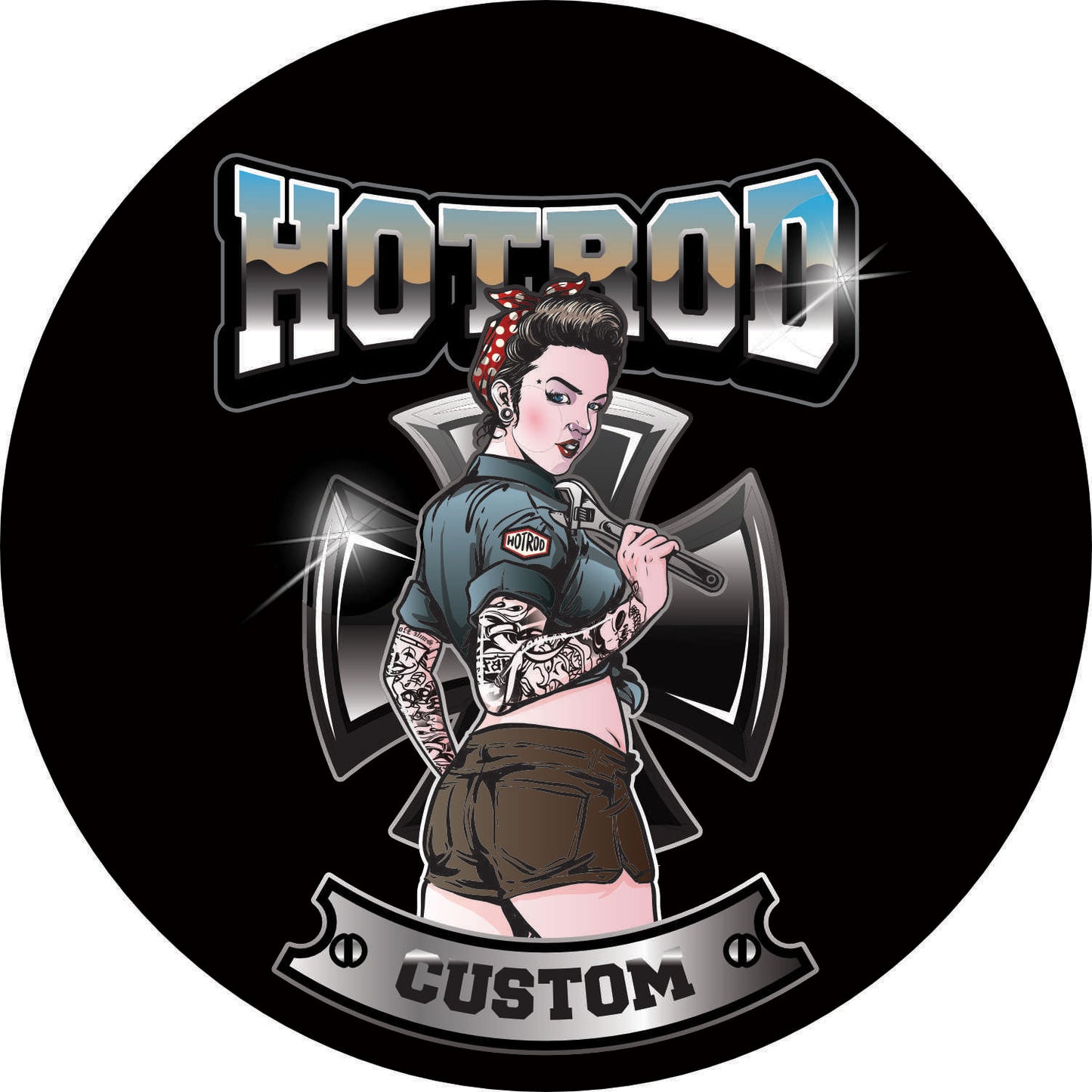 170 - Wall clock - Pin Up