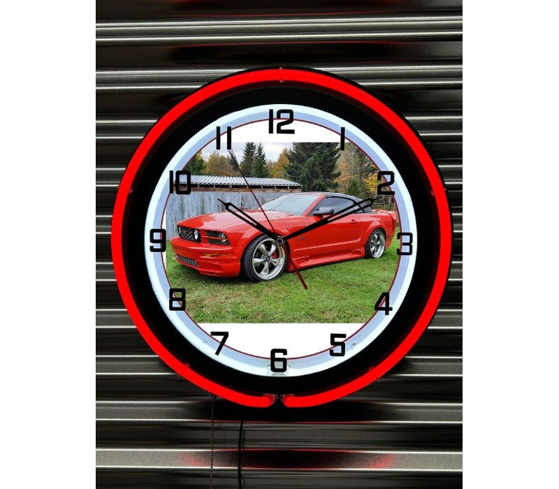 Horloge néon - Personnalisable - SignOclocK