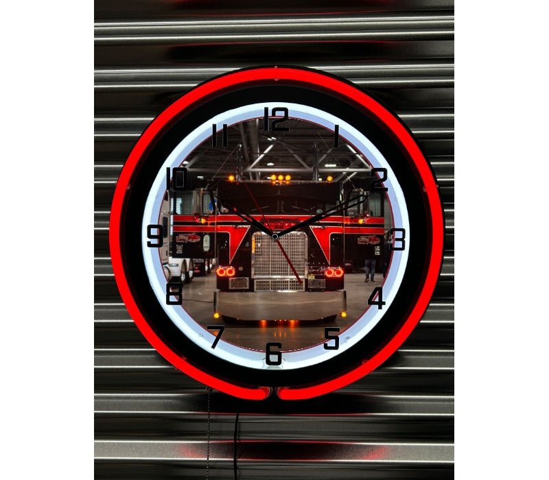 Horloge néon - Personnalisable - SignOclocK