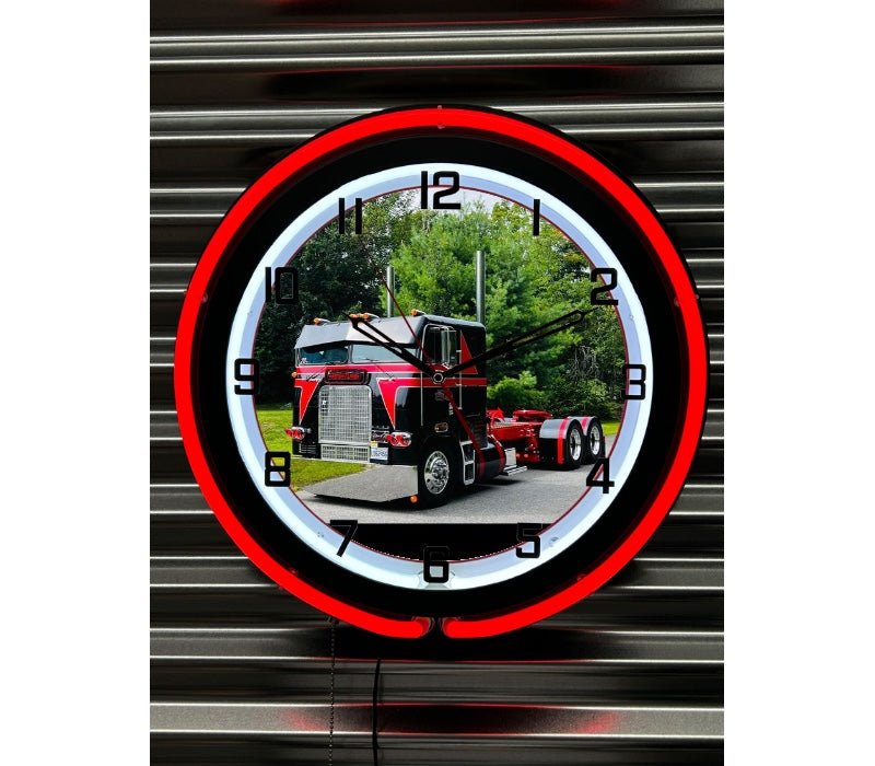 Horloge néon - Personnalisable - SignOclocK