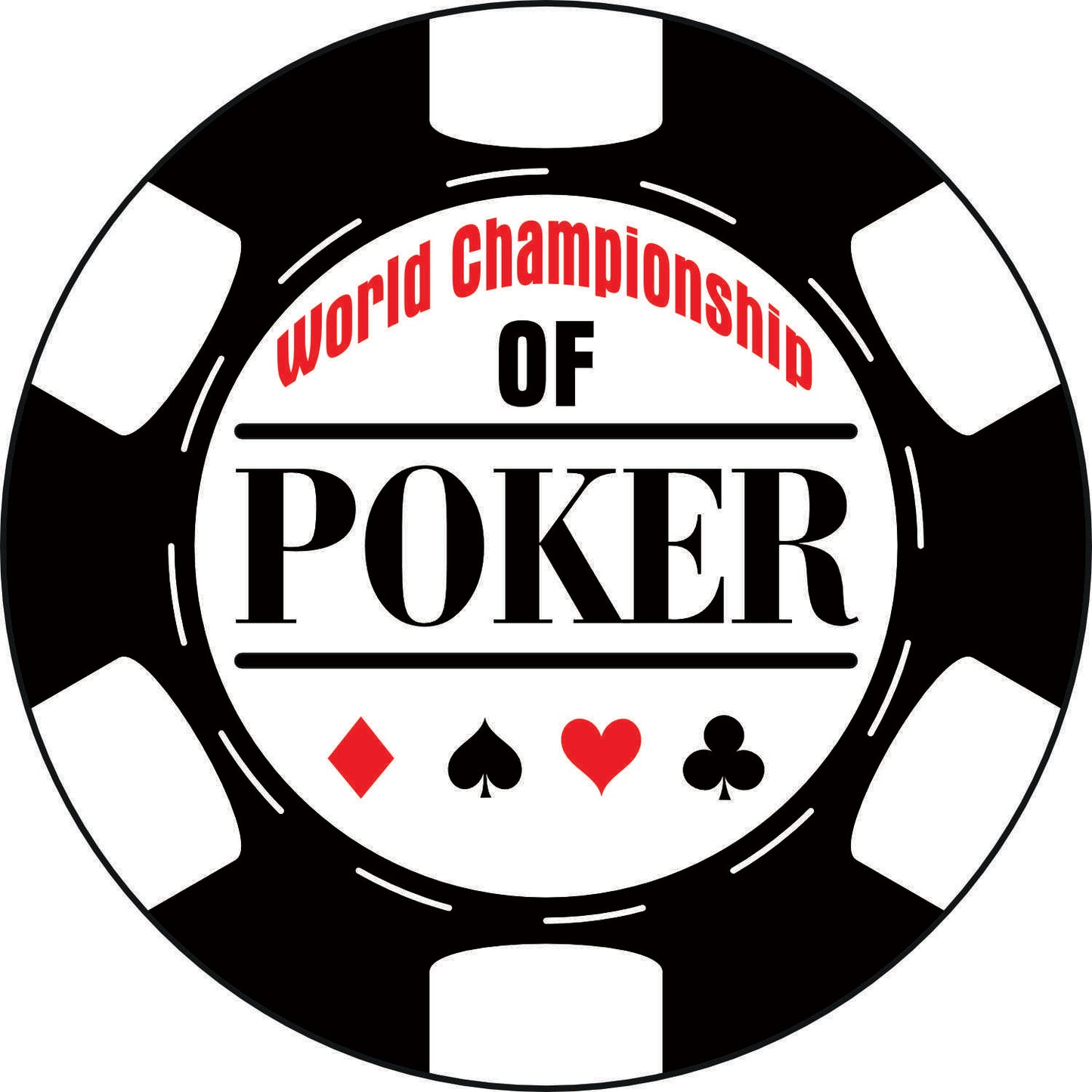 013-Horloge néon - Poker