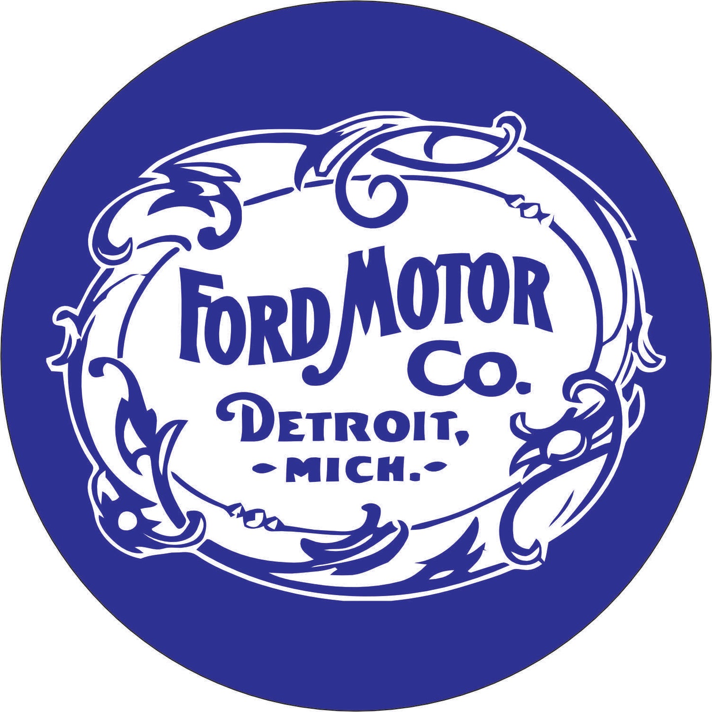 070-Wall clock with neon - Ford