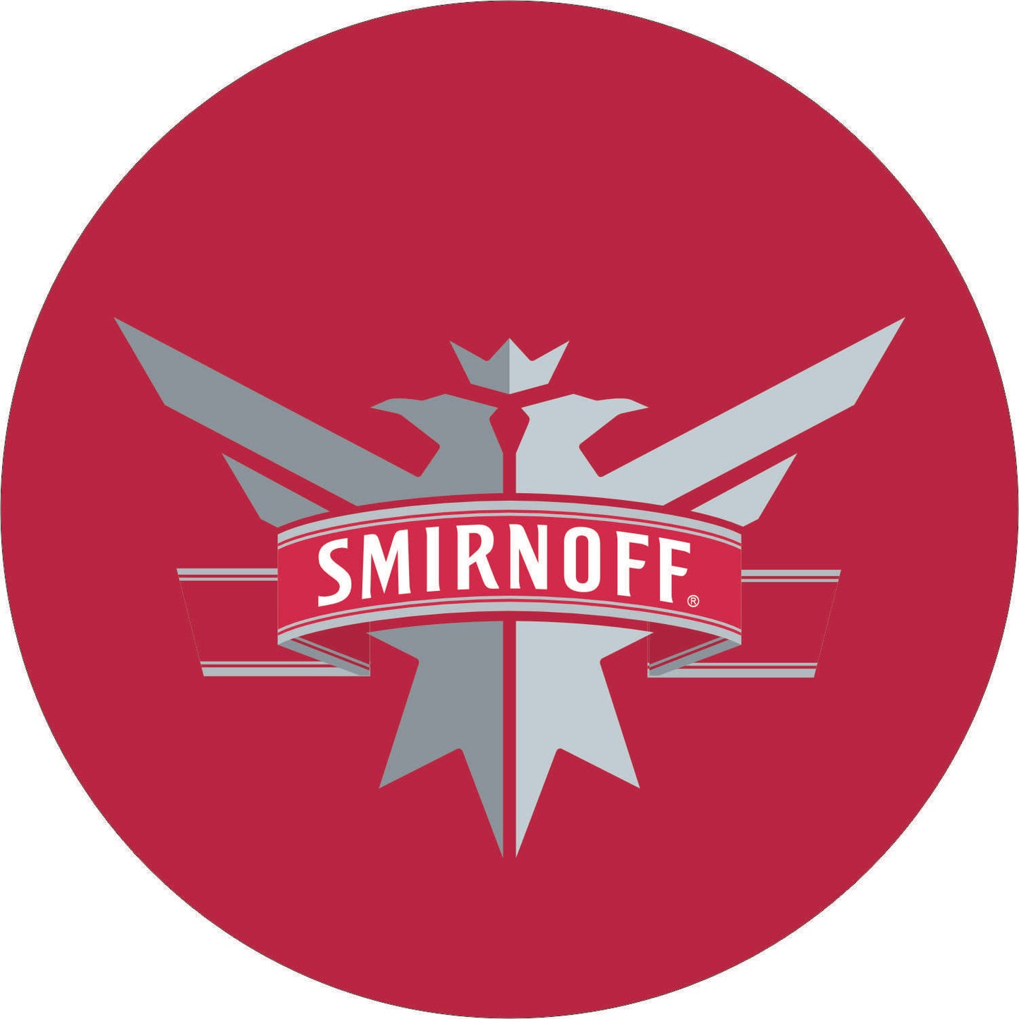091-Horloge néon - Smirnoff