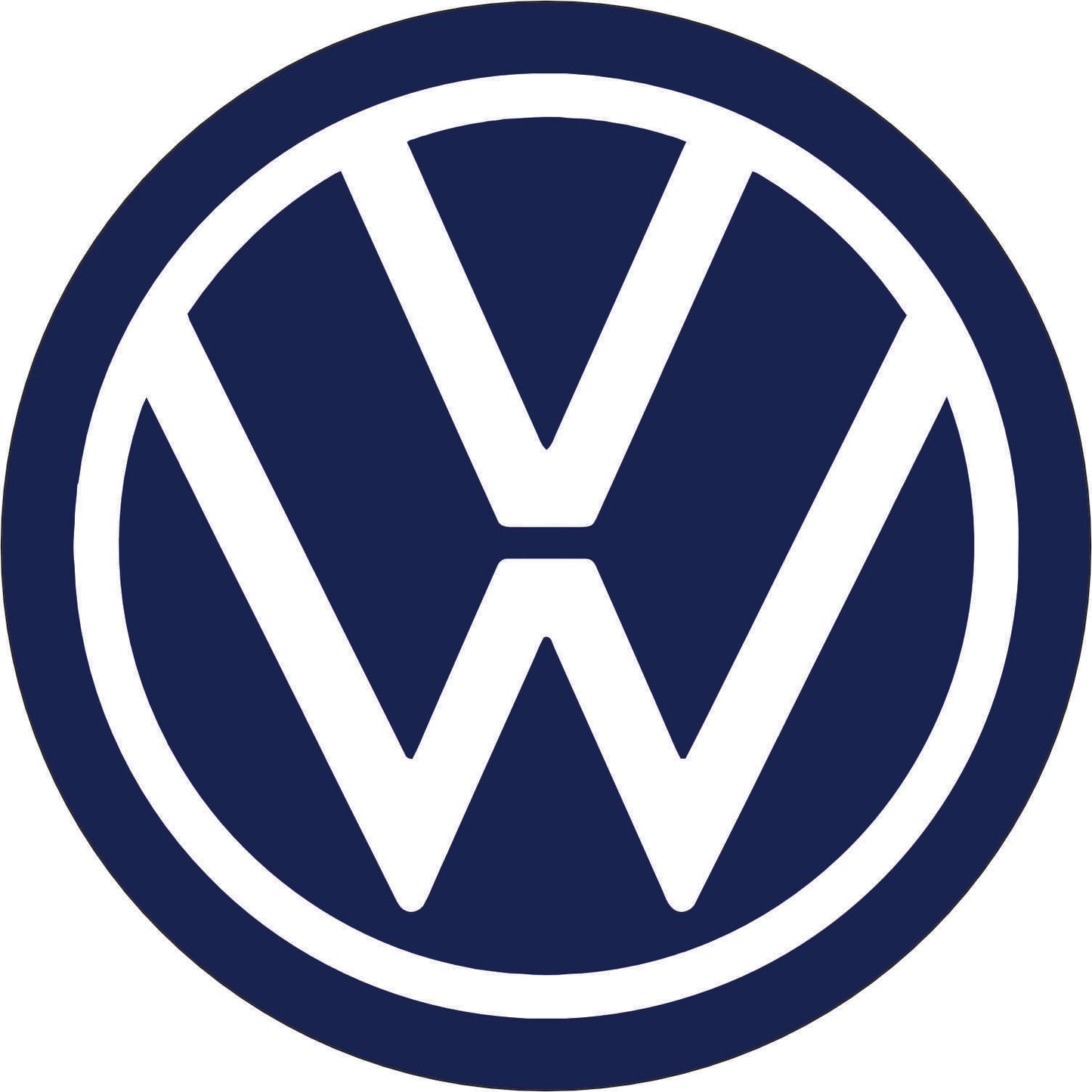 112-Wall clock with neon - Volkswagen