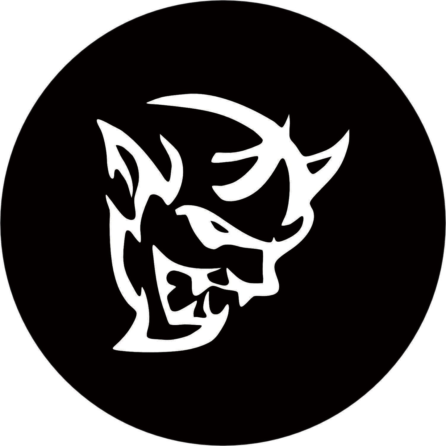 138-Wall clock with neon - Dodge Demon