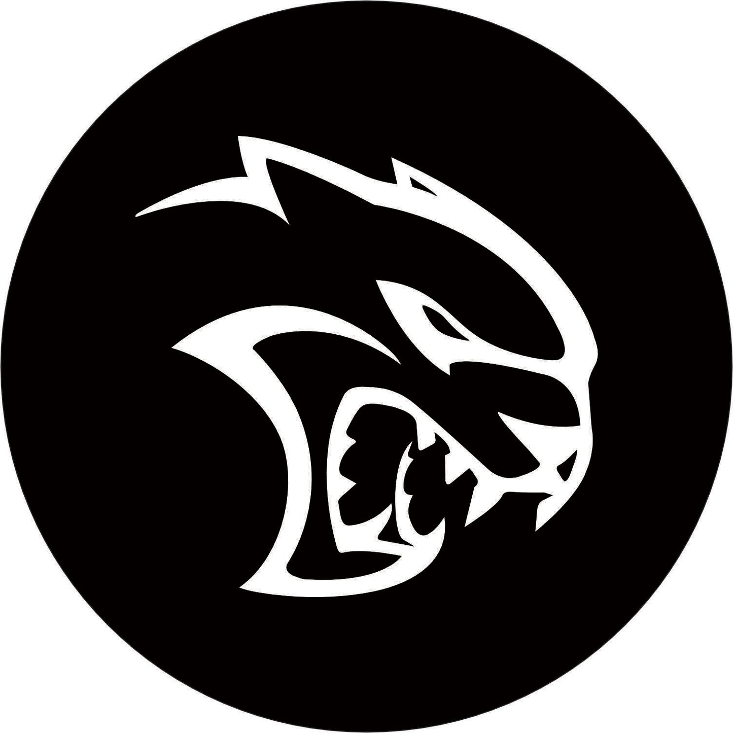 139-Wall clock with neon - Dodge Demon