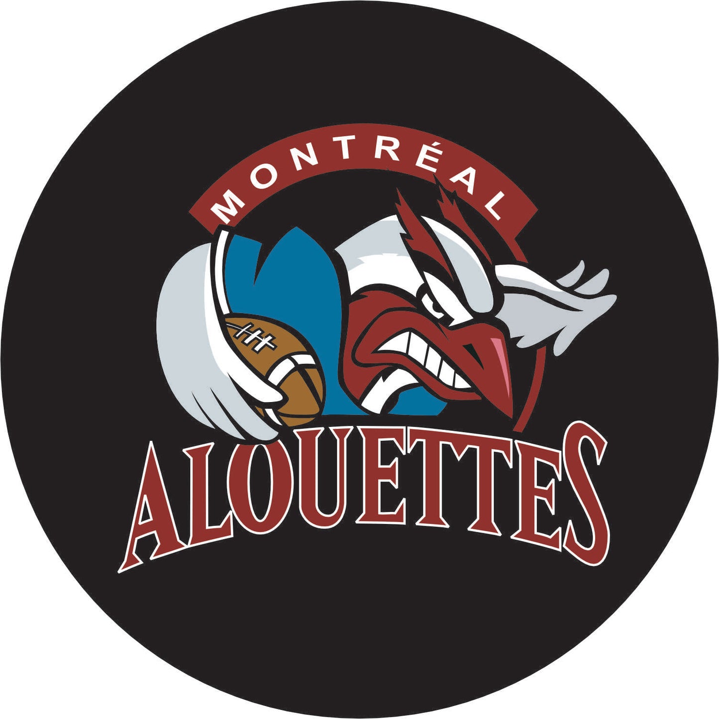 150-Wall clock with neon - Alouettes de Montréal