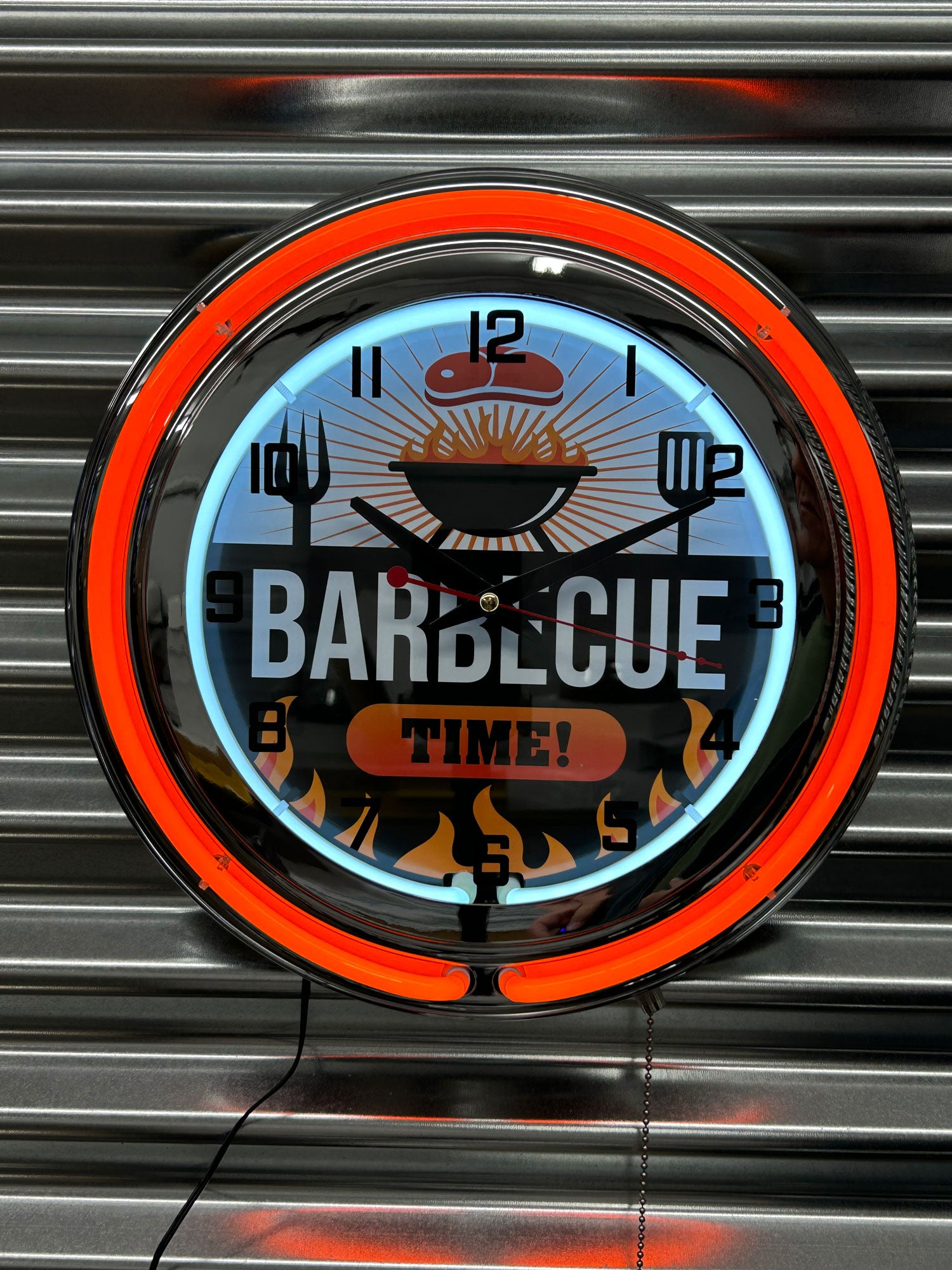 BBQ theme clock – SignOclocK