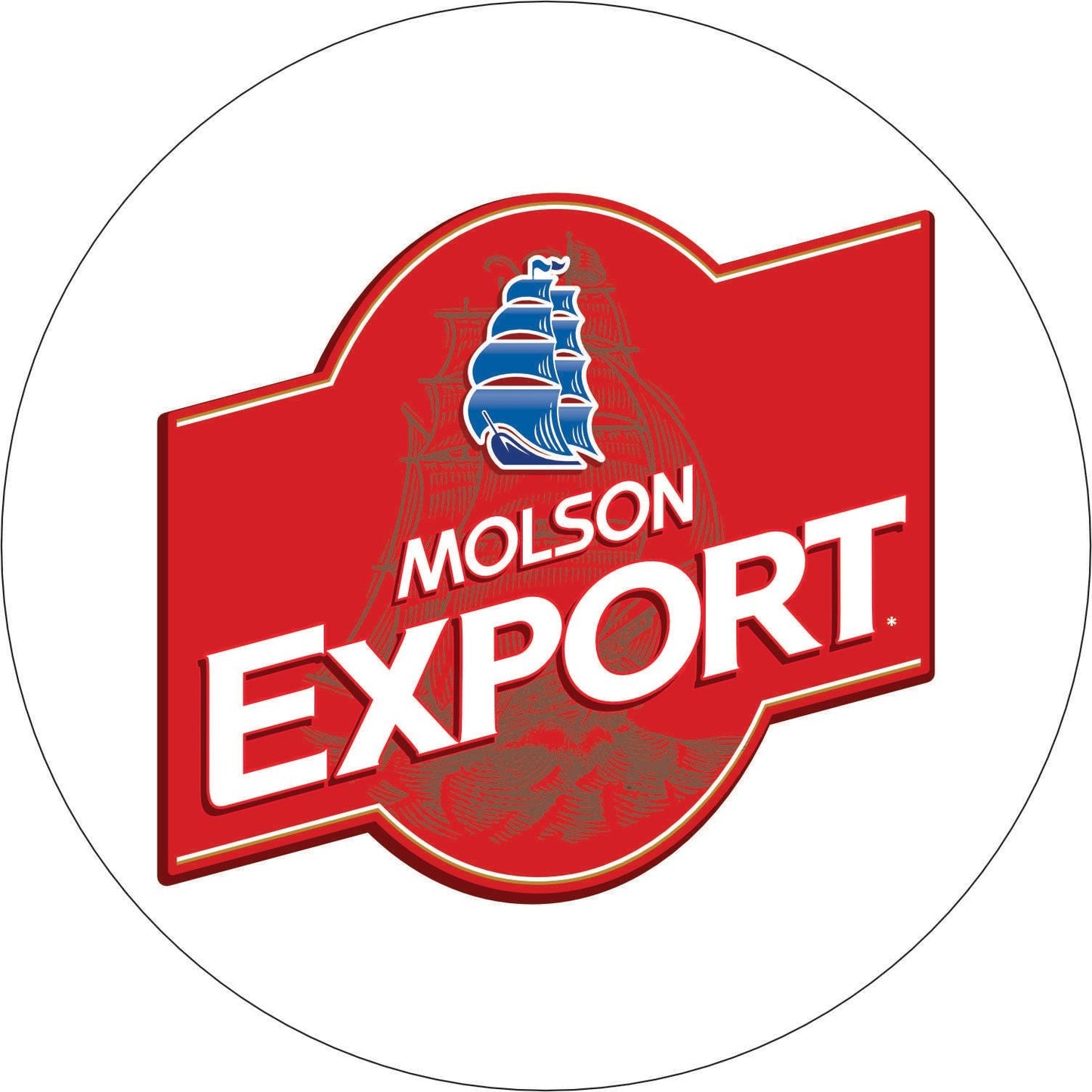 100 - Horloge néon - Bière Molson Export - SignOclocK