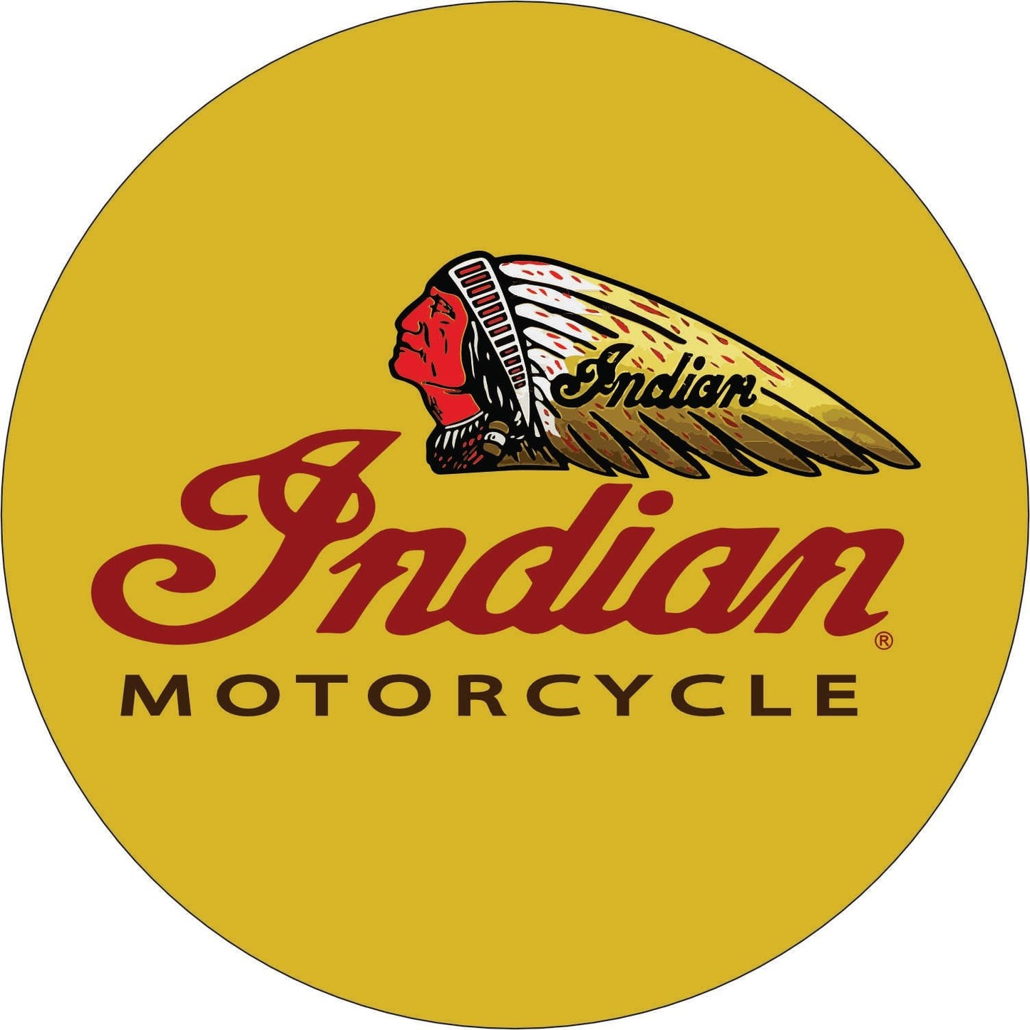 147 - Horloge néon - Indian Motorcycle - SignOclocK