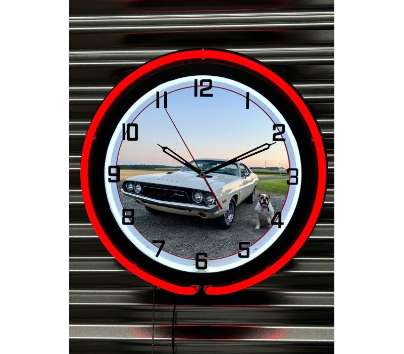 Horloge néon - Personnalisable - SignOclocK