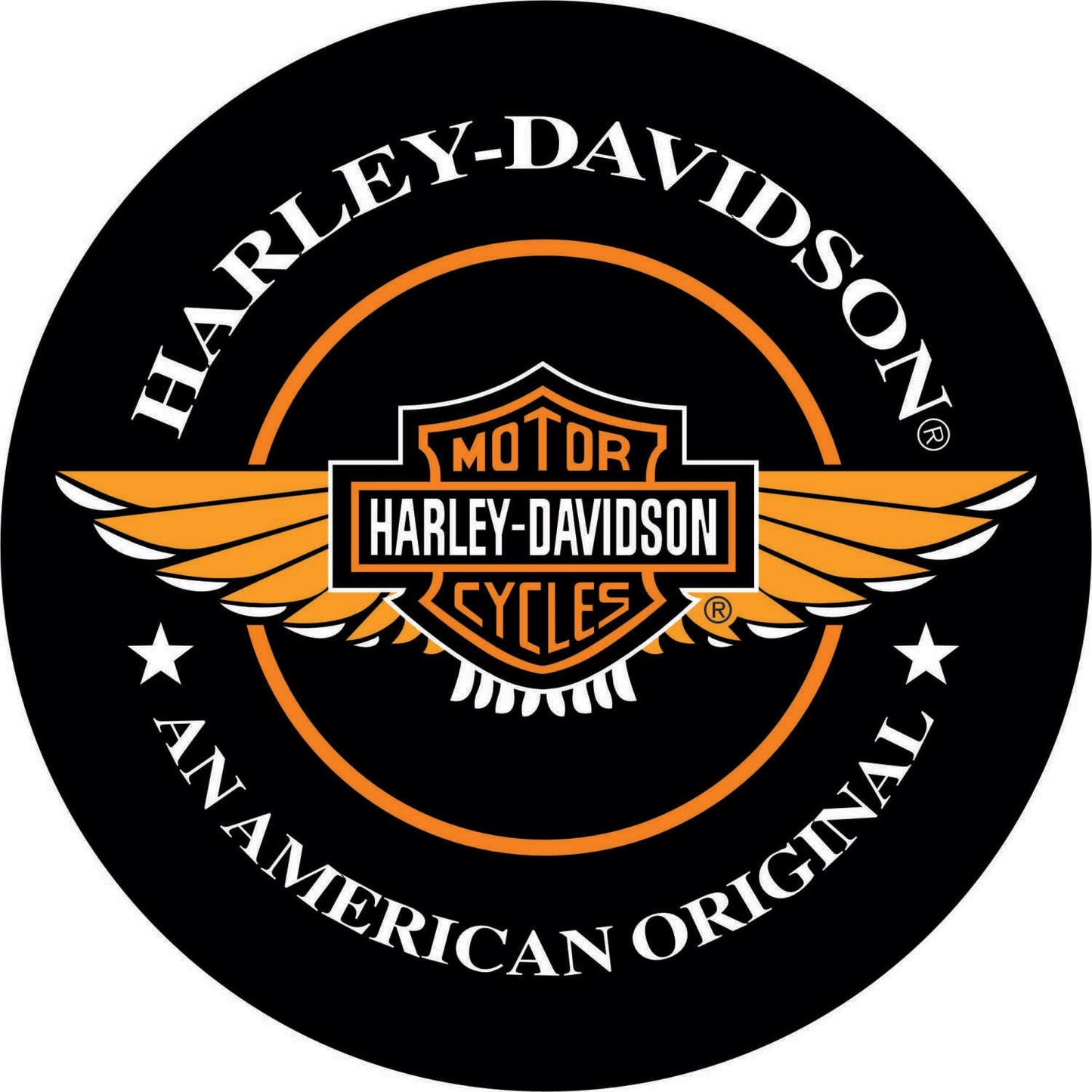 006-Enseigne lumineuse simple face - Harley-Davidson