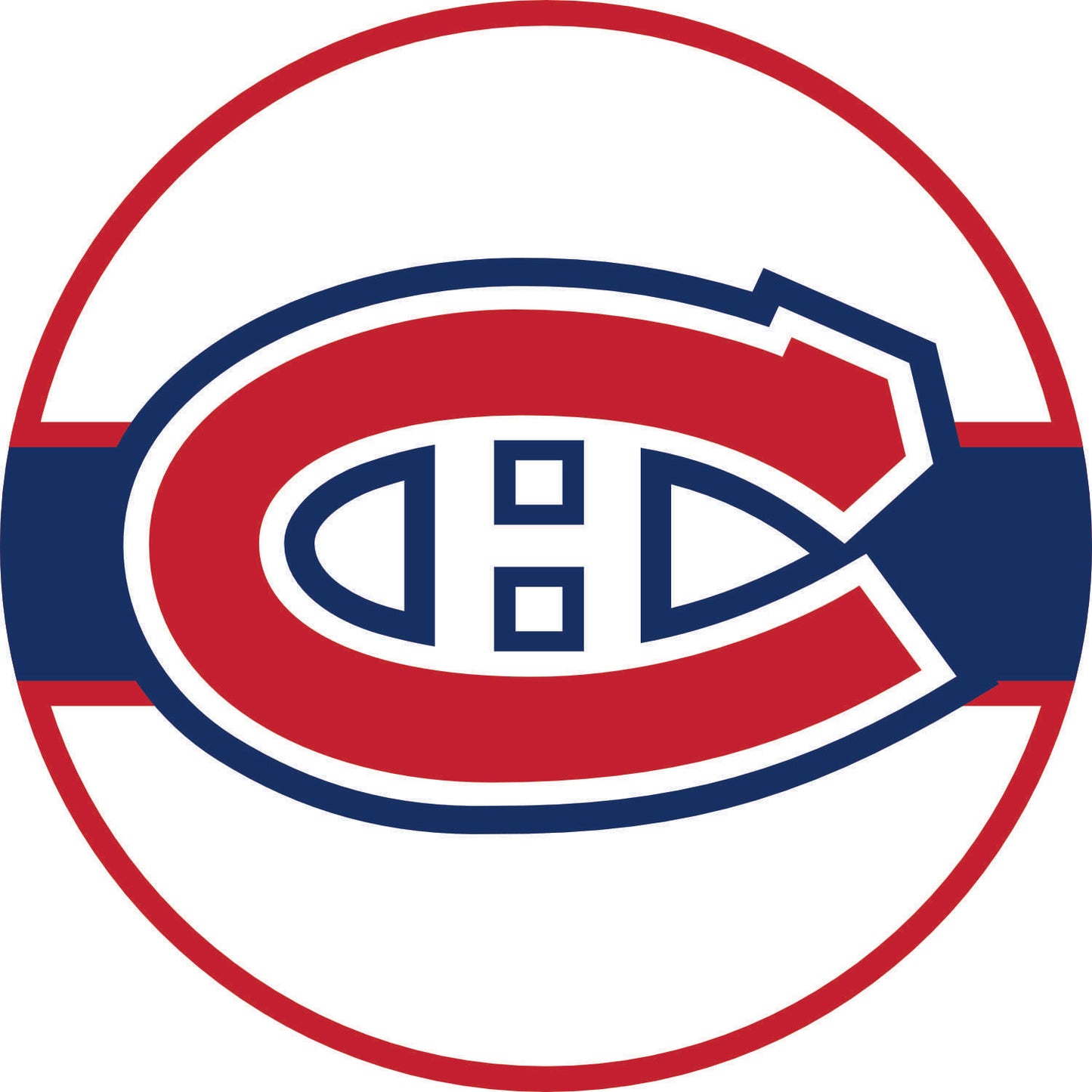 009-Wall clock with neon -  Montreal Canadiens