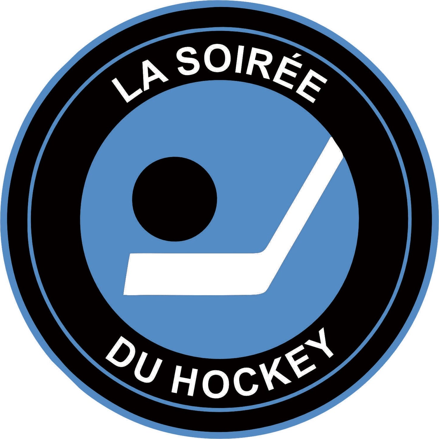 016-Single-sided illuminated sign - La soirée du Hockey