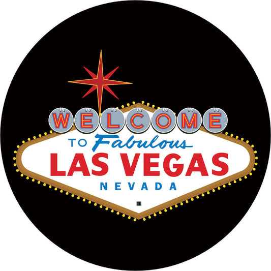 028-Wall clock with neon - Las Vegas