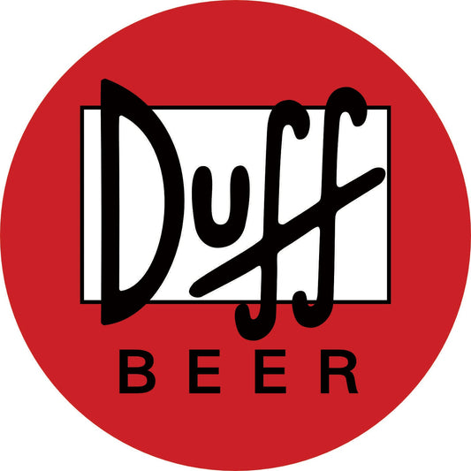 033-Enseigne lumineuse simple face - Bière Duff