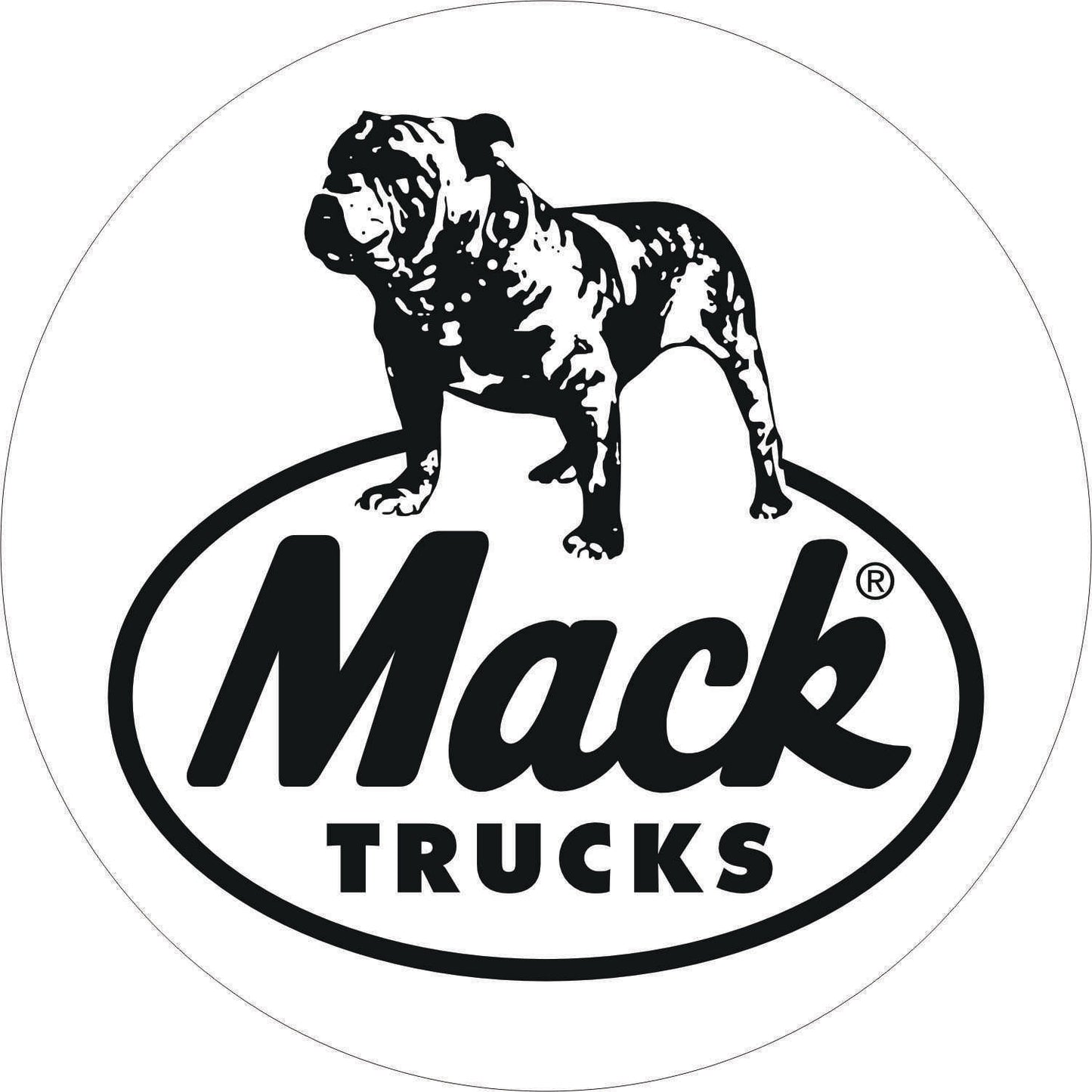 041-Wall clock with neon - Mack Trucks