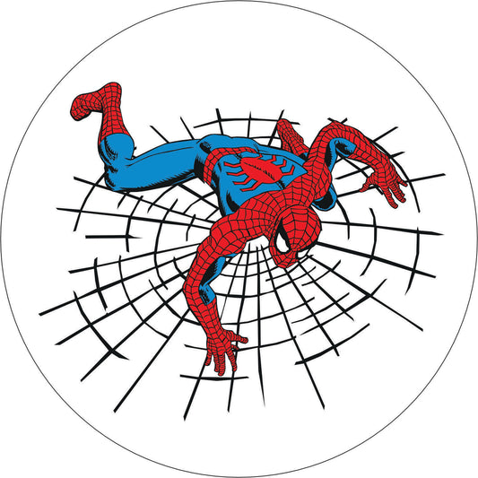 060-Wall clock with neon - Spider Man