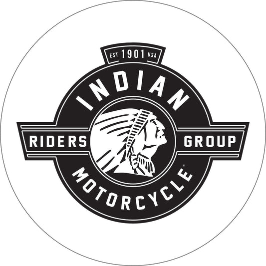 068-Wall clock with neon - Indian Motorcycle