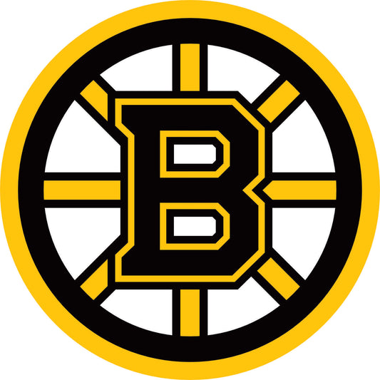 096-Wall clock with neon - Boston Bruins
