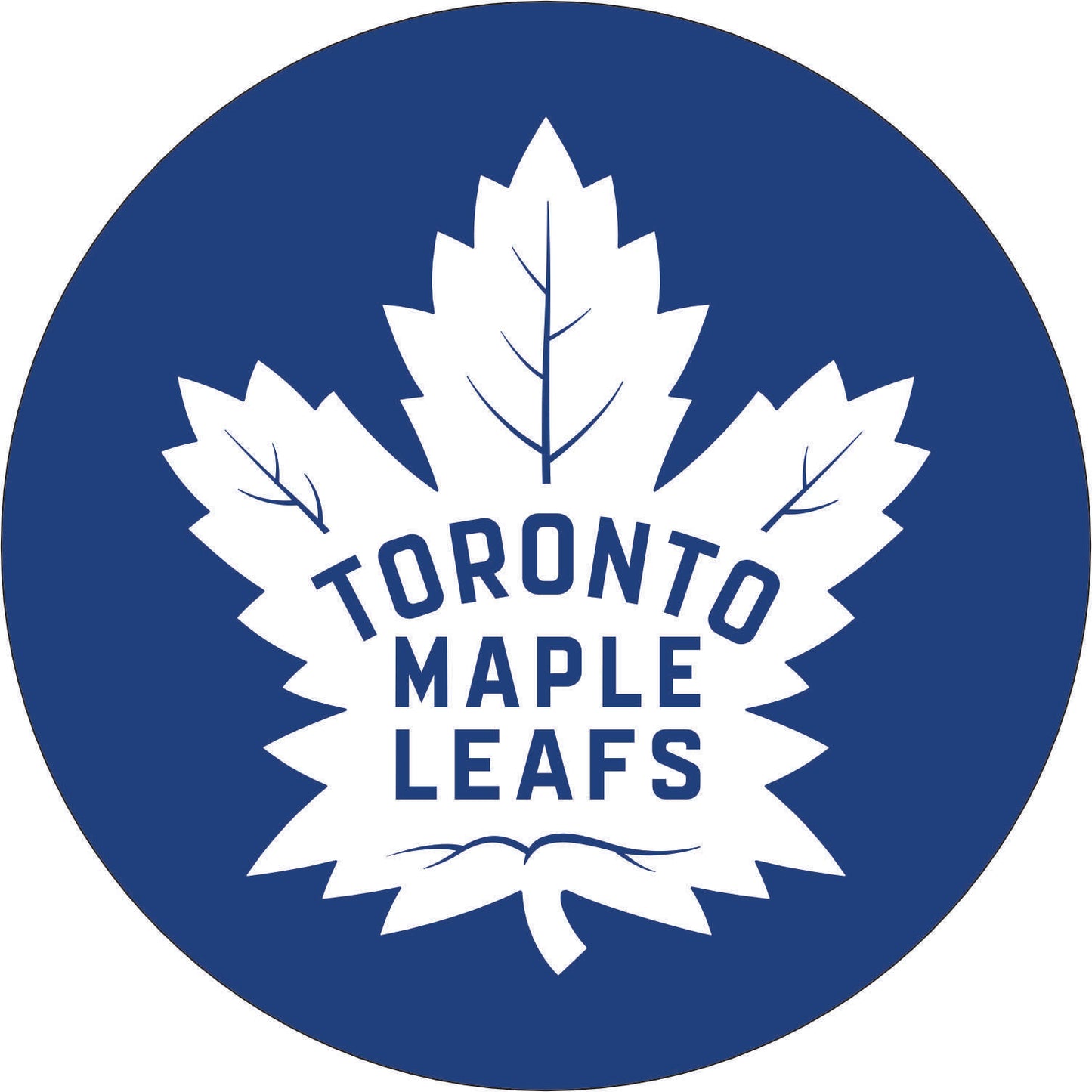097-Wall clock with neon - Toronto Maple Leafs