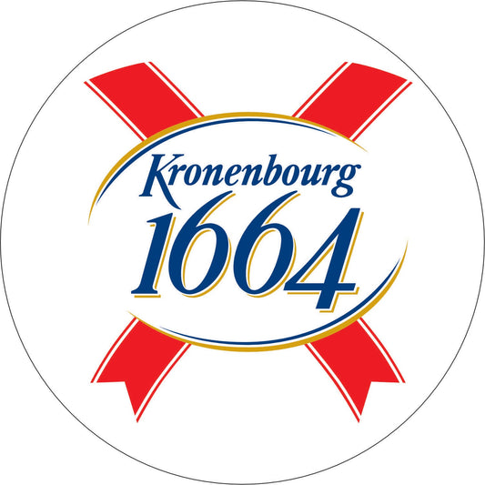 109-Enseigne lumineuse simple face - Bière Kronenbourg 1664