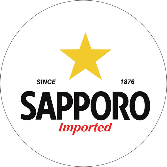 110-Enseigne lumineuse simple face - Bière Sapporo