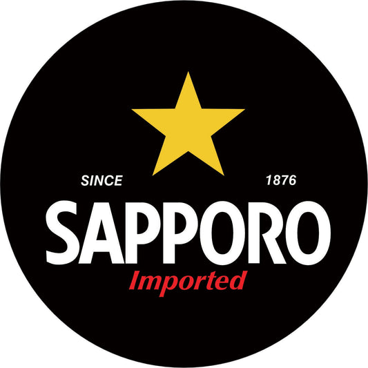 111-Enseigne lumineuse simple face - Bière Sapporo