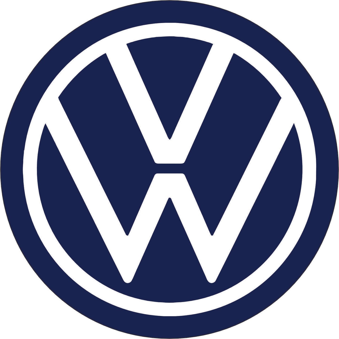 112-Enseigne lumineuse simple face - Volkswagen