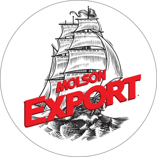 113-Enseigne lumineuse simple face -  Bière Molson Export
