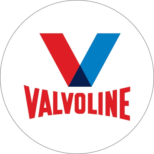116-Wall clock with neon - Valvoline oil