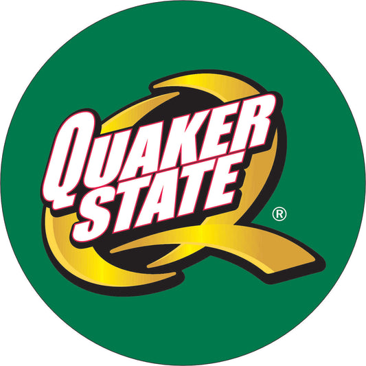 117-Wall clock with neon - Quaker State oil
