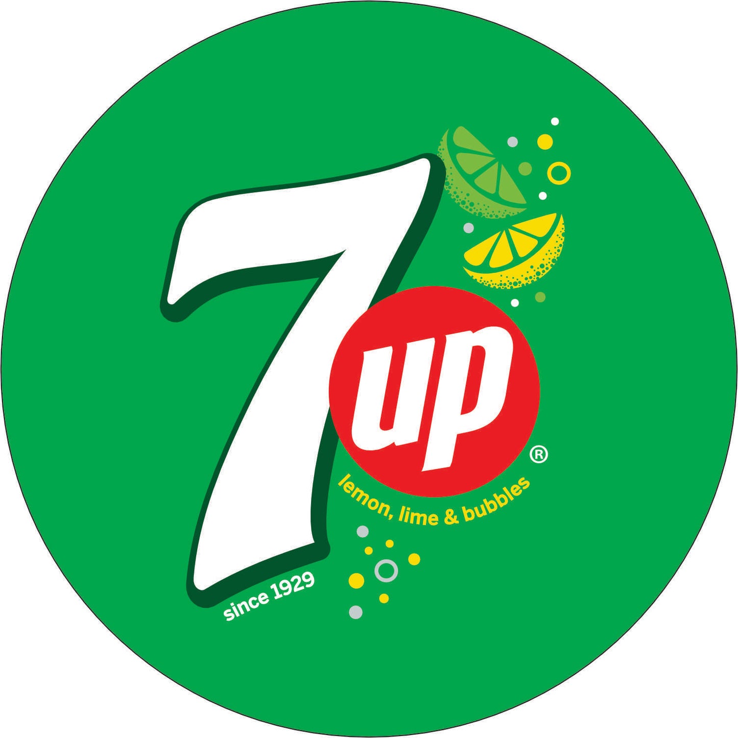 122-Wall clock with neon - 7Up