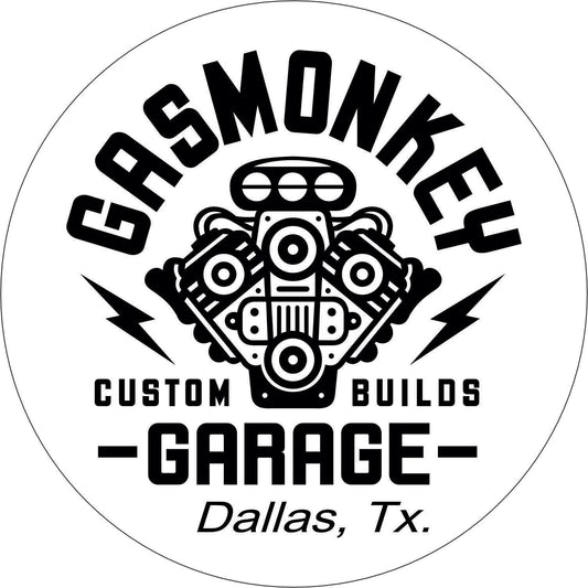 129-Horloge néon - Gas Monkey Garage