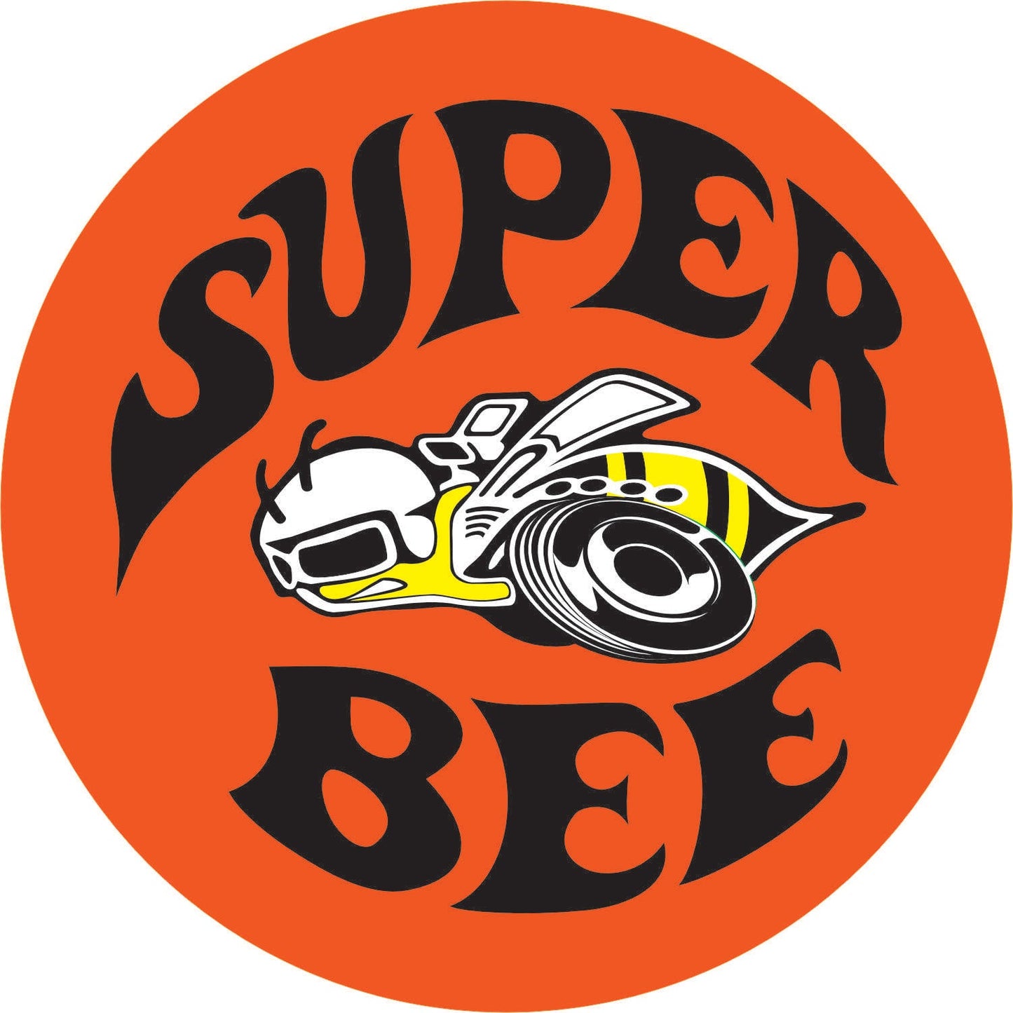 135-Enseigne lumineuse simple face - Super Bee