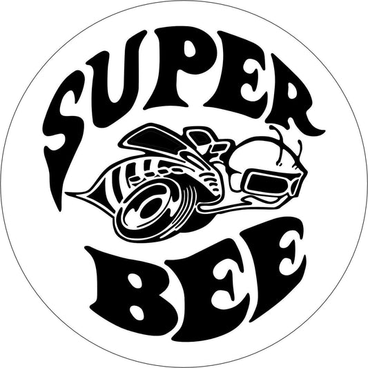 136-Enseigne lumineuse simple face - Super Bee